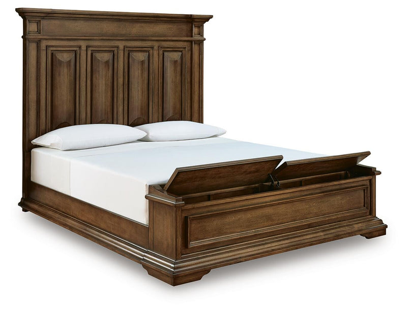 Channley Panel Storage Bed
