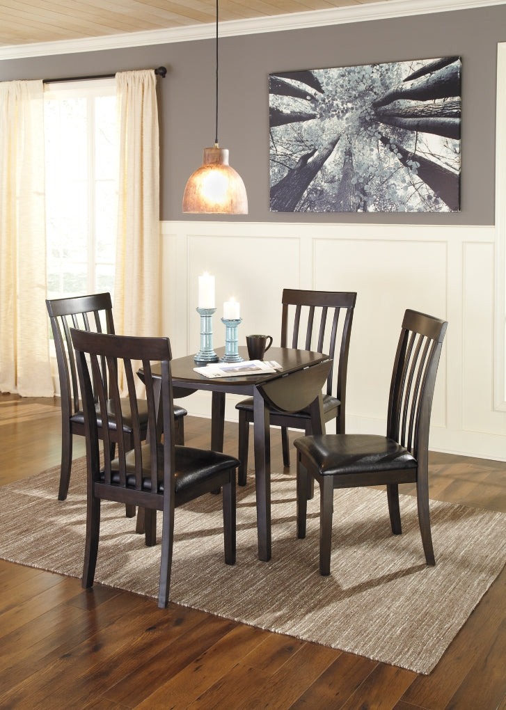 Hammis Round Dining Room Drop Leaf Table