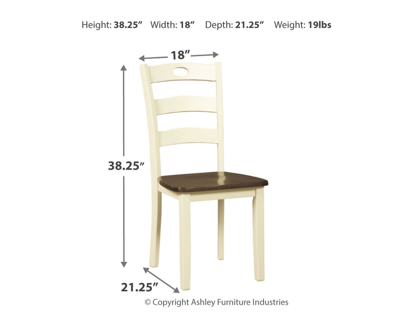 Silla auxiliar para comedor Woodanville
