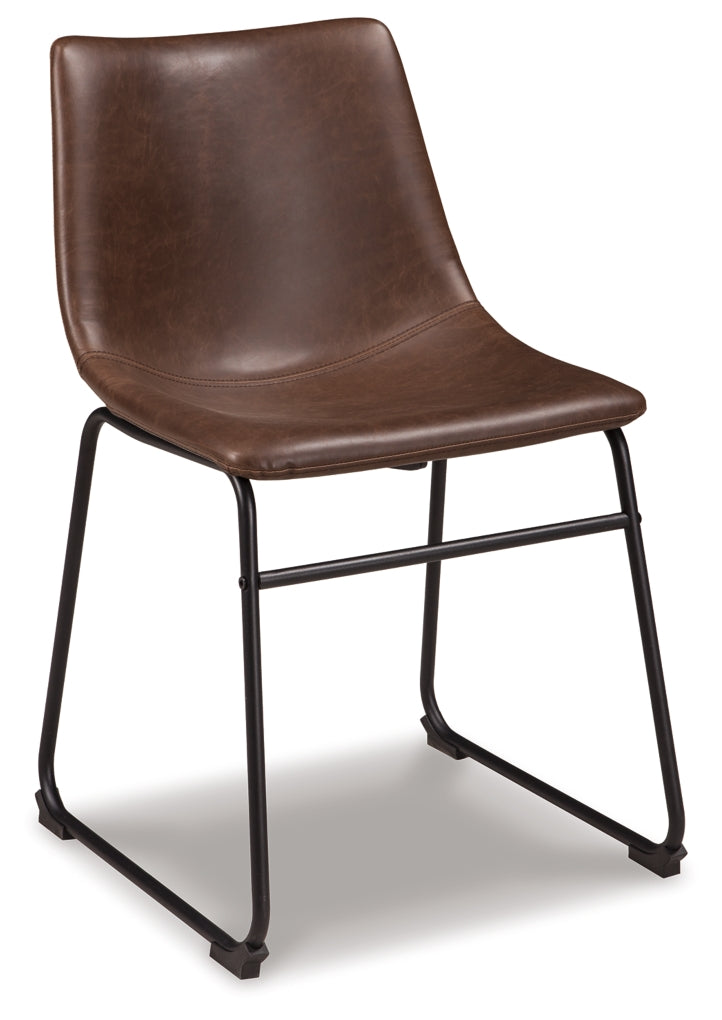 Silla de comedor auxiliar tapizada Centiar