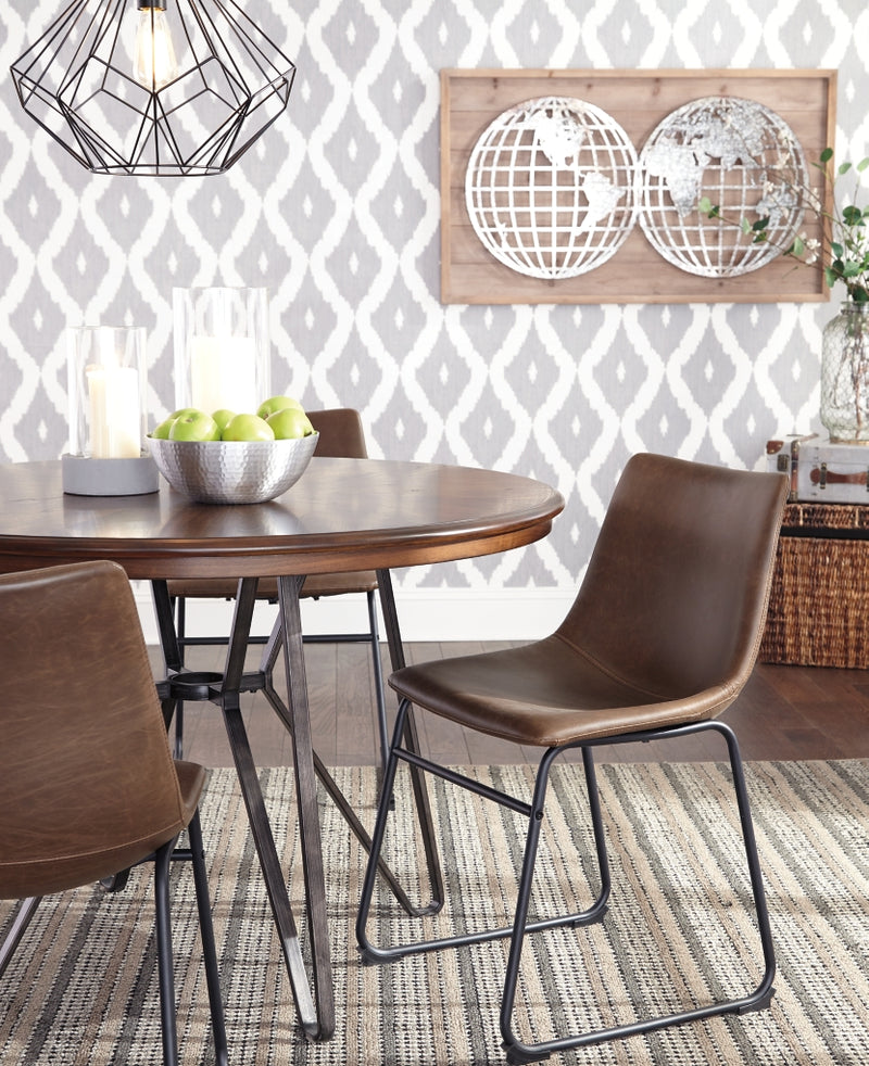 Silla de comedor auxiliar tapizada Centiar