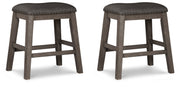 Caitbrook Upholstered Stool