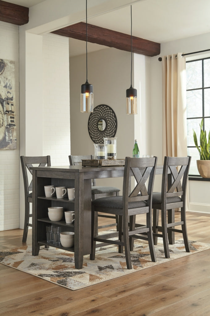 Caitbrook Dining Set (Up to 4 Barstools)