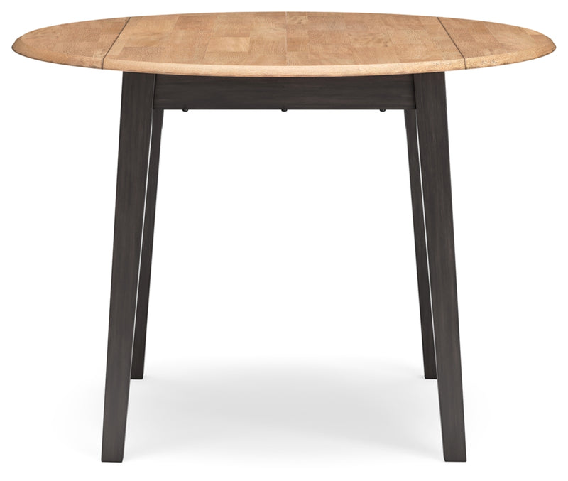 Gesthaven Round Dining Room Drop Leaf Table