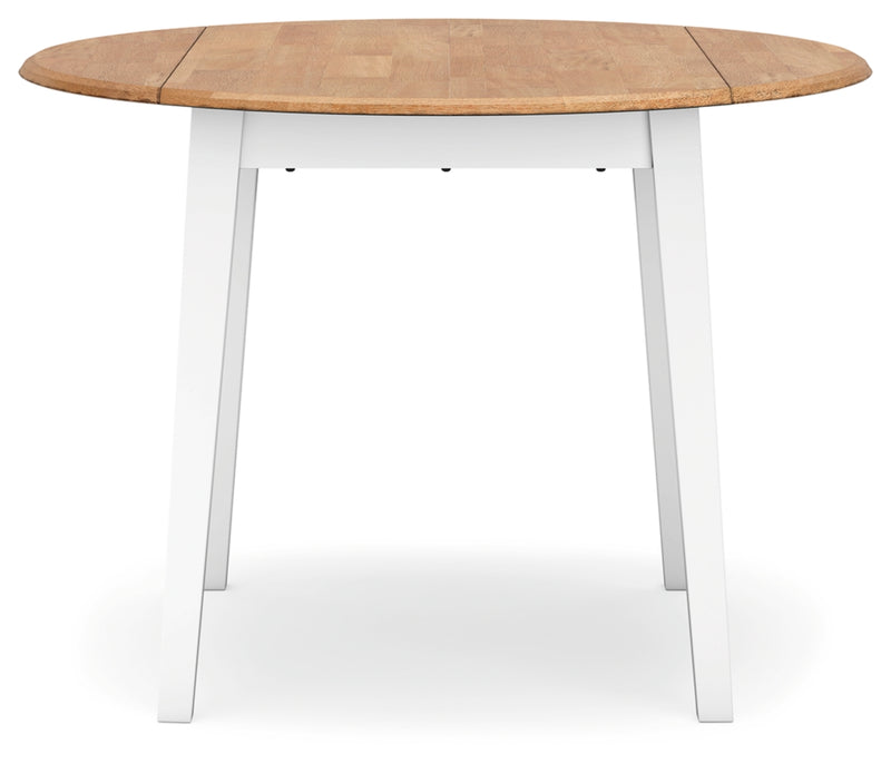 Gesthaven Round Dining Room Drop Leaf Table