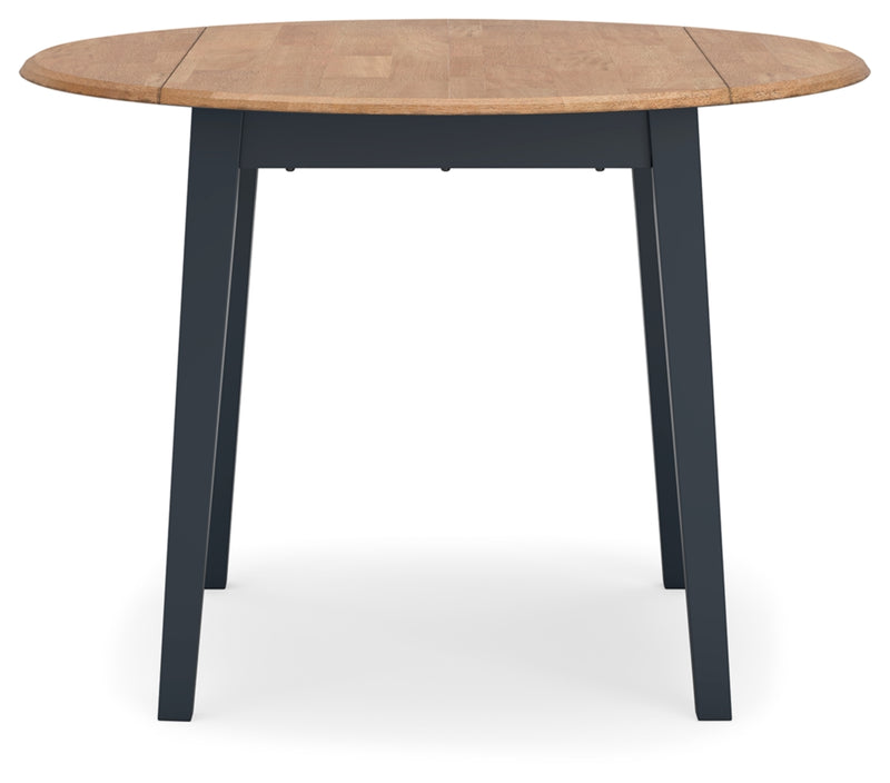 Gesthaven Round Dining Room Drop Leaf Table