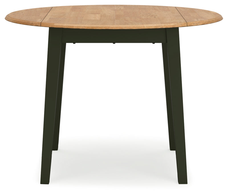 Gesthaven Round Dining Room Drop Leaf Table