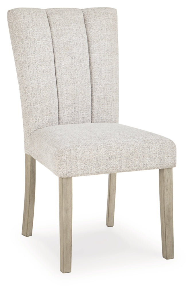 Silla auxiliar tapizada para comedor Karmenton