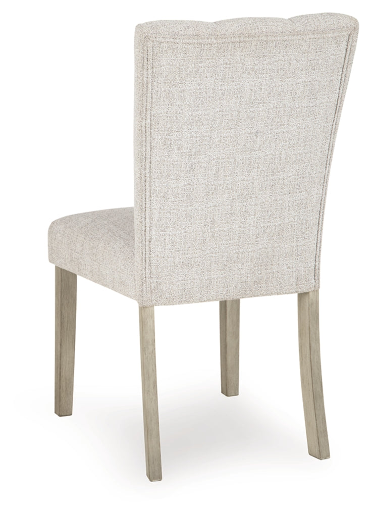 Silla auxiliar tapizada para comedor Karmenton