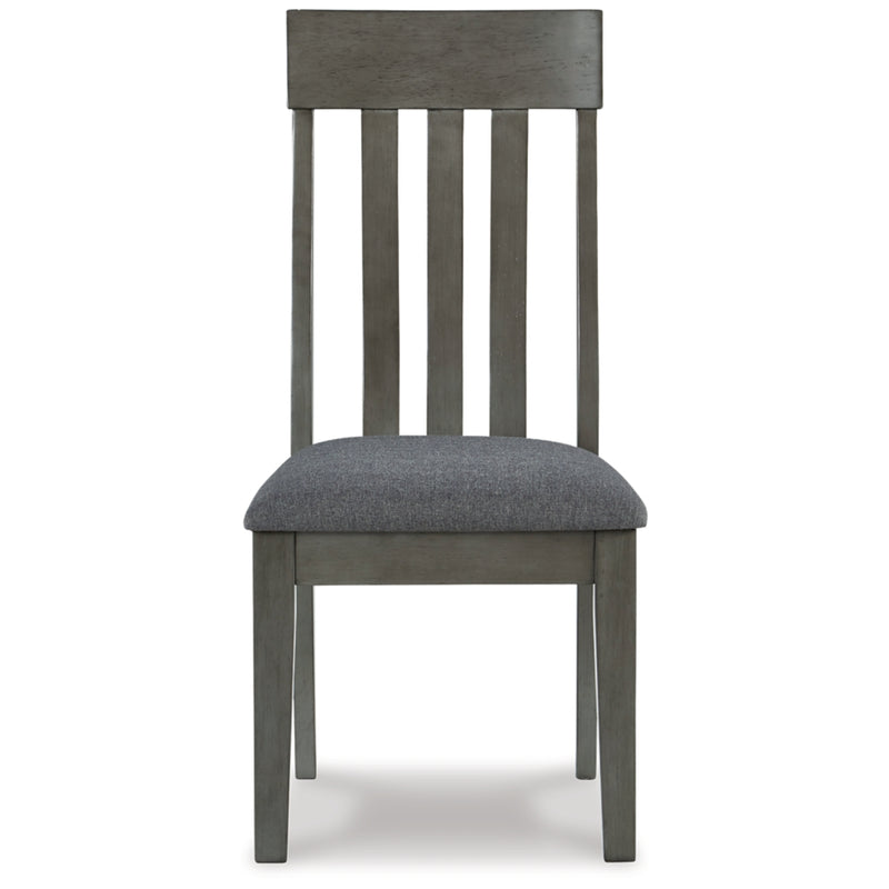 Silla de comedor lateral tapizada Hallanden