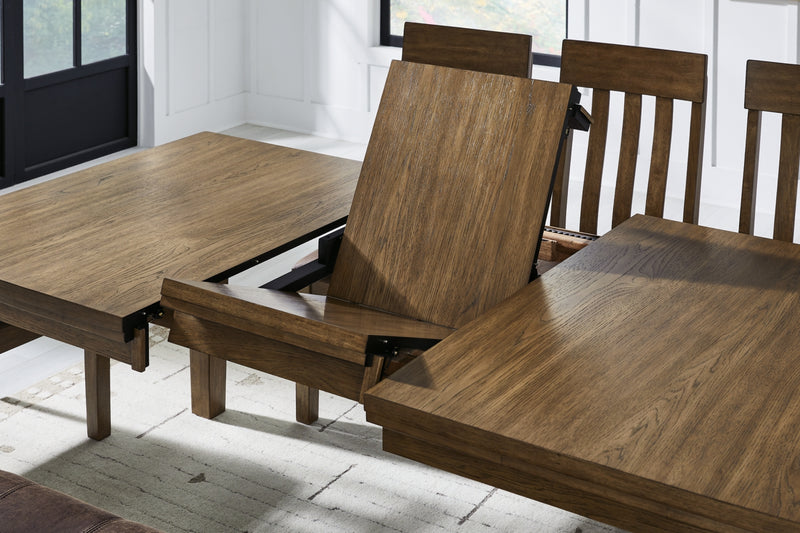 Mesa de comedor Broxtyn con extensión de mariposa
