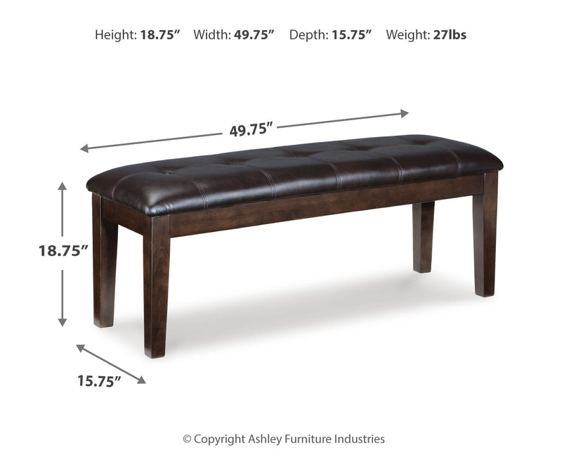 Haddigan Large Upholstered Dining Room Bench