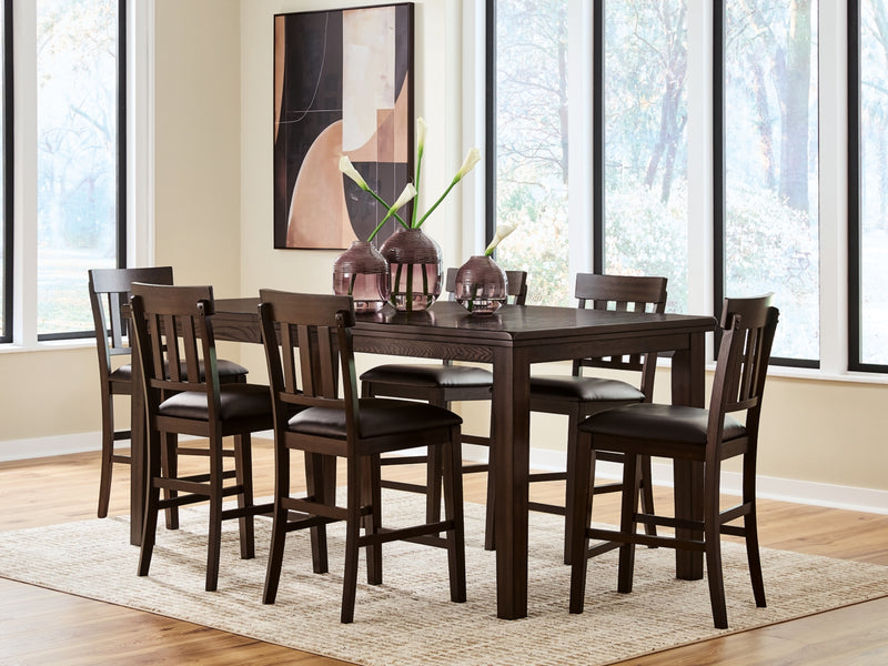 Haddigan Dining Set (Up to 8 Barstools)