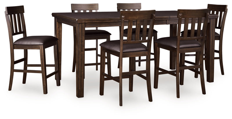 Juego de comedor Haddigan (hasta 8 taburetes de bar)