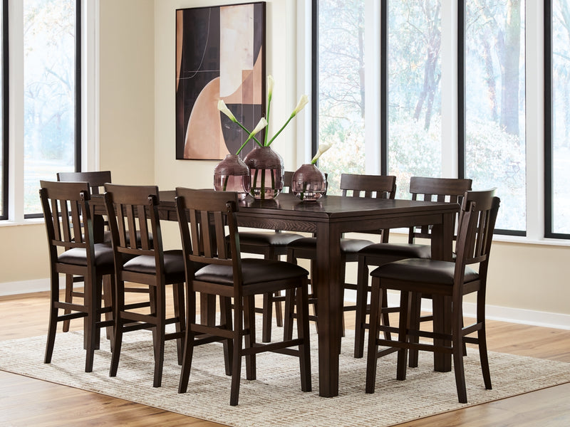Haddigan Dining Set (Up to 8 Barstools)