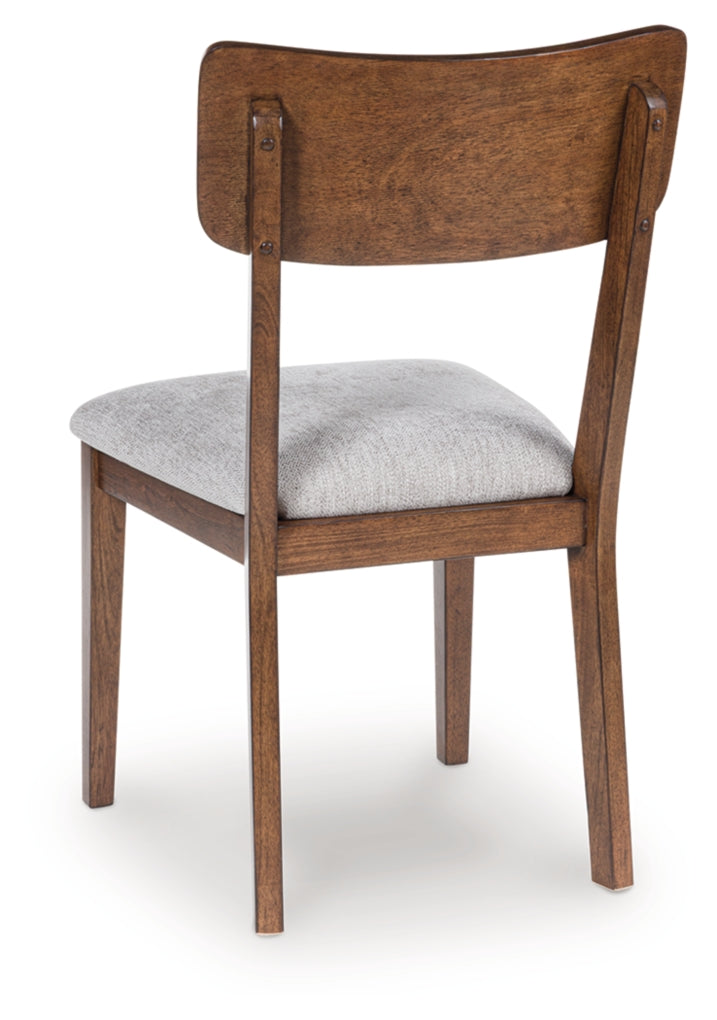 Silla lateral tapizada de comedor Lyncott