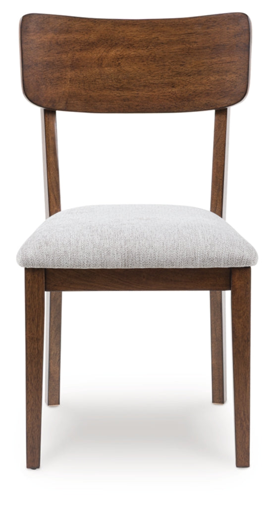 Silla lateral tapizada de comedor Lyncott