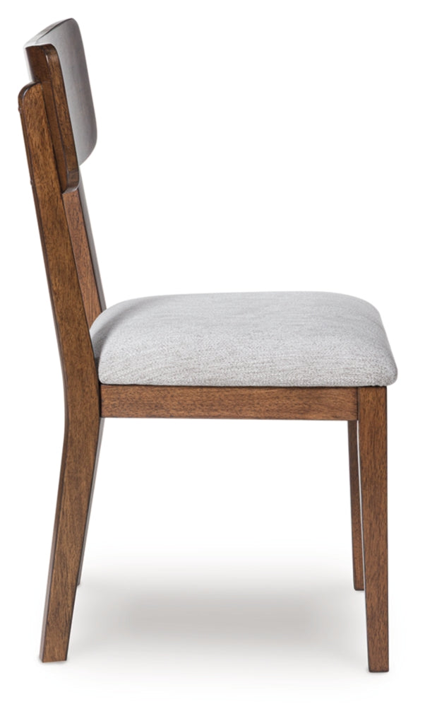 Silla lateral tapizada de comedor Lyncott