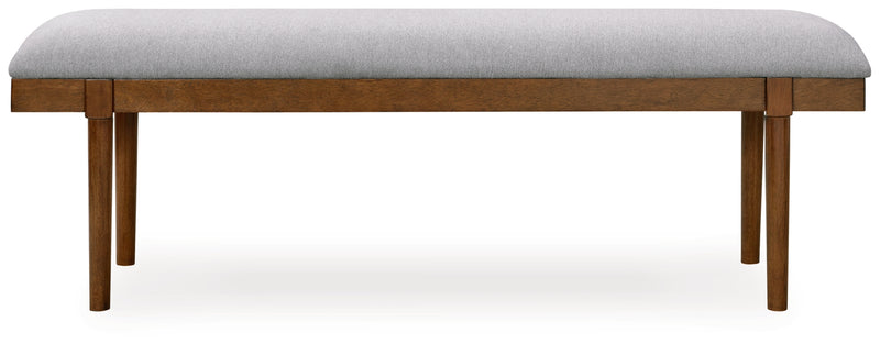 Lyncott Large Upholstered Dining Room Bench