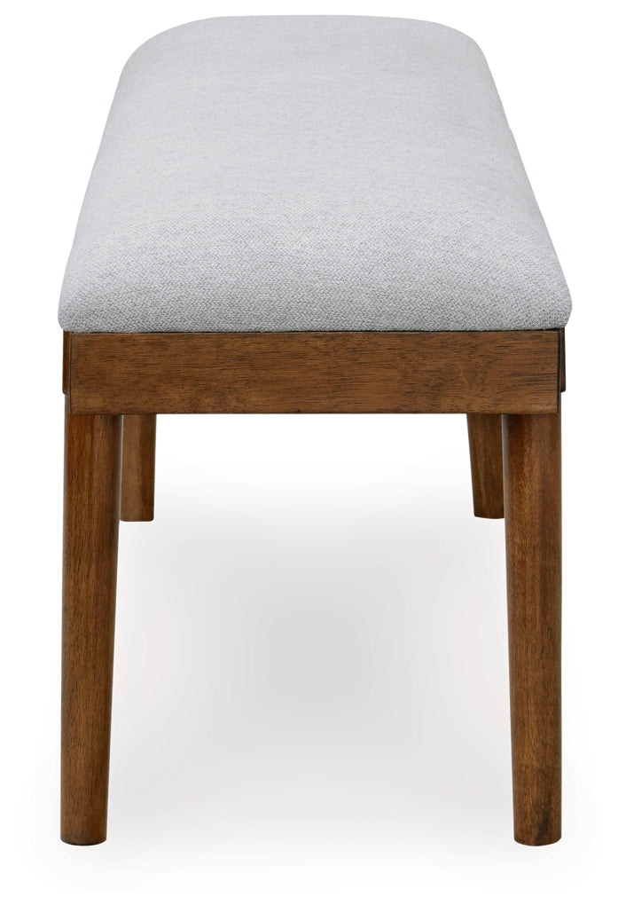 Lyncott Large Upholstered Dining Room Bench