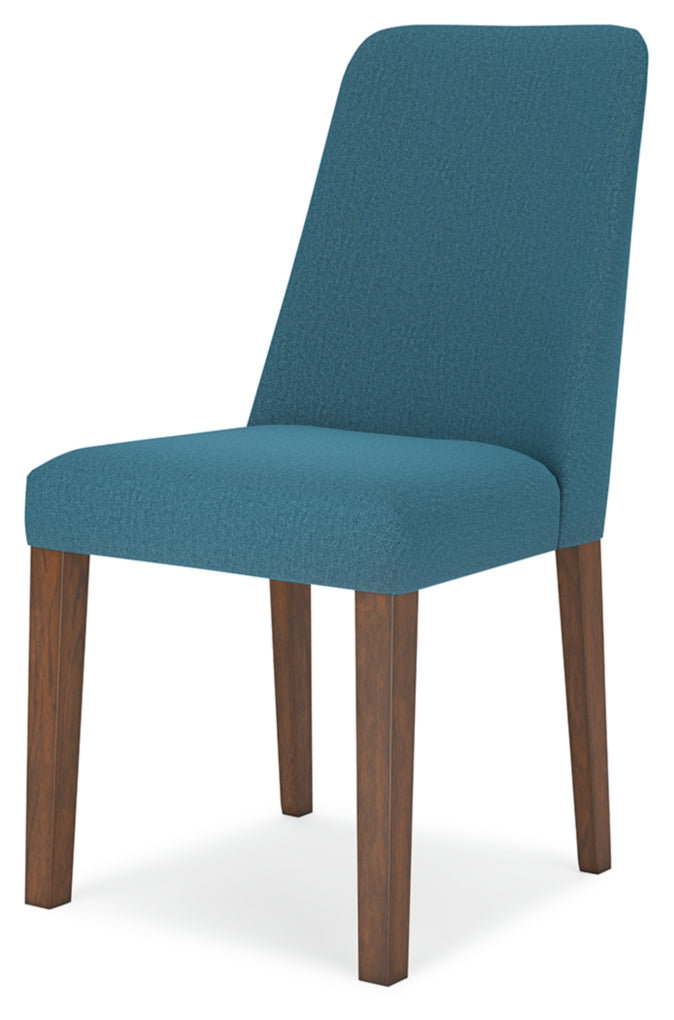 Silla lateral tapizada de comedor Lyncott