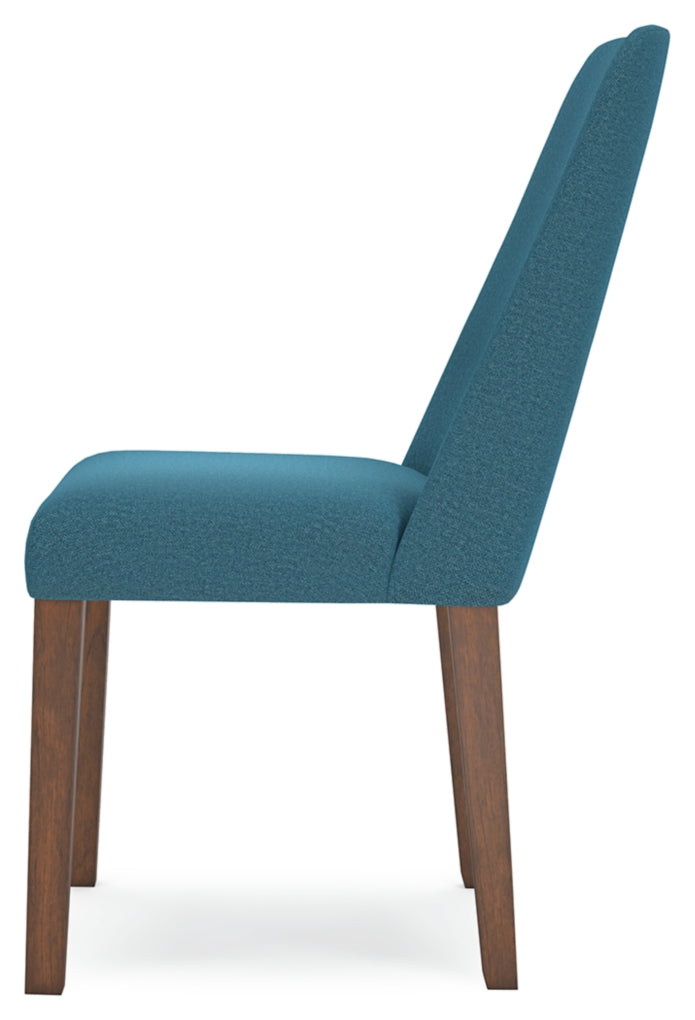 Silla lateral tapizada de comedor Lyncott