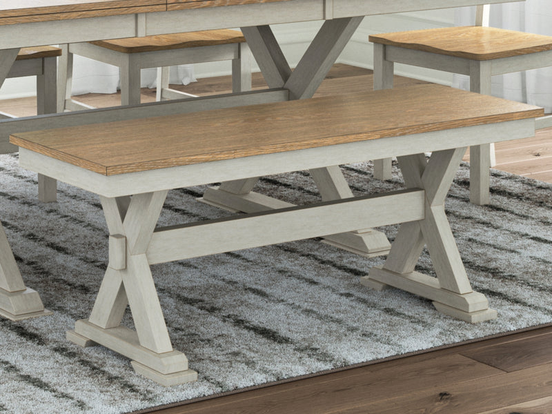 Westlinport Large Dining Room Bench