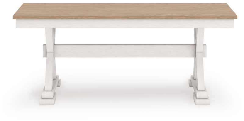 Westlinport Large Dining Room Bench