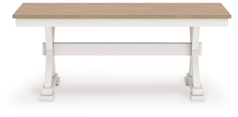 Westlinport Large Dining Room Bench