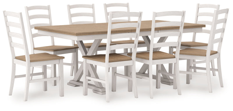 Juego de comedor Purlaney (hasta 8 sillas)