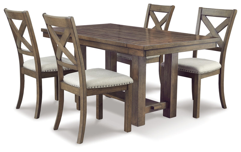 Moriville Dining Set (Up to 6 Barstools)
