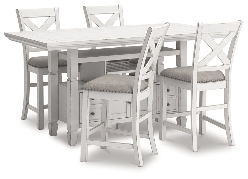 Robbinsdale Dining Set (Up to 10 Barstools)