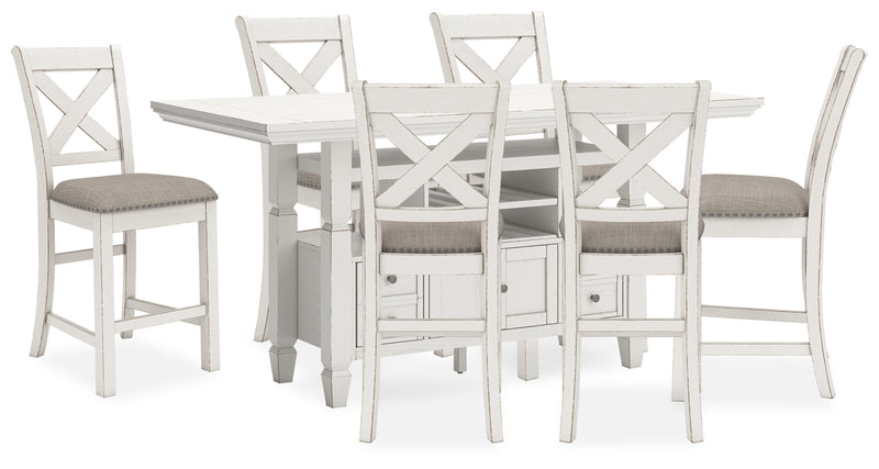 Robbinsdale Dining Set (Up to 10 Barstools)