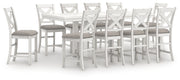 Robbinsdale Dining Set (Up to 10 Barstools)