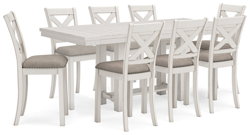 Robbinsdale Dining Set (Up to 10 Barstools)
