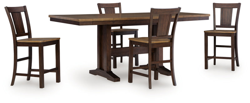 Rylandeen Counter Height Dining Set (Up to 8 Barstools)