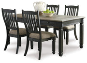 Tyler Creek Dining Set (Up to 6 Barstools)