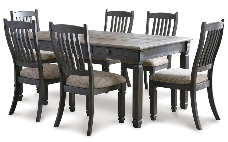 Tyler Creek Dining Set (Up to 6 Barstools)