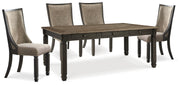 Tyler Creek Dining Set (Up to 6 Barstools)