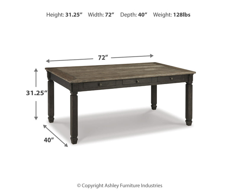 Tyler Creek Dining Set (Up to 6 Barstools)