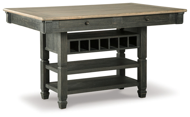Tyler Creek Dining Set (Up to 6 Barstools)