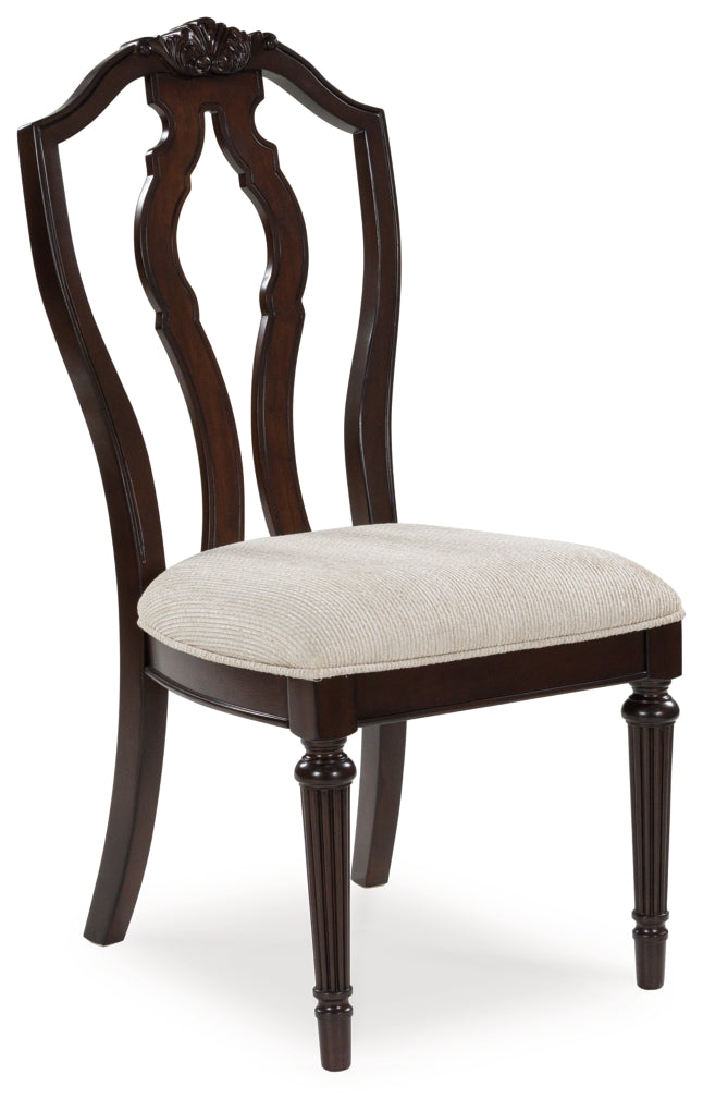 Silla de comedor lateral tapizada Lavinton