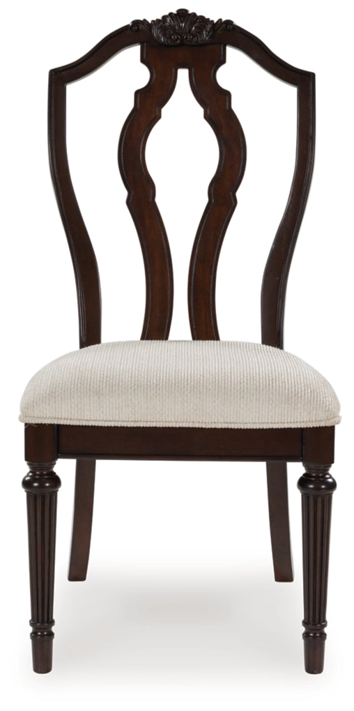 Silla de comedor lateral tapizada Lavinton