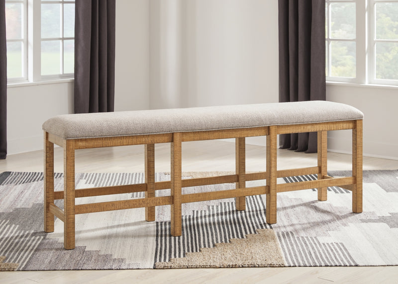 Havonplane XL Counter Upholstered Dining Room Bench