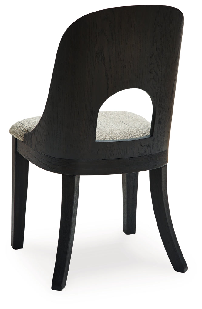 Silla tapizada de comedor Rowanbeck