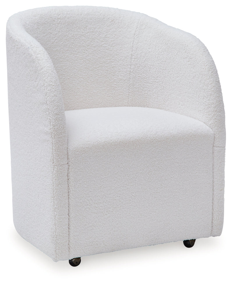 Silla tapizada de comedor Rowanbeck