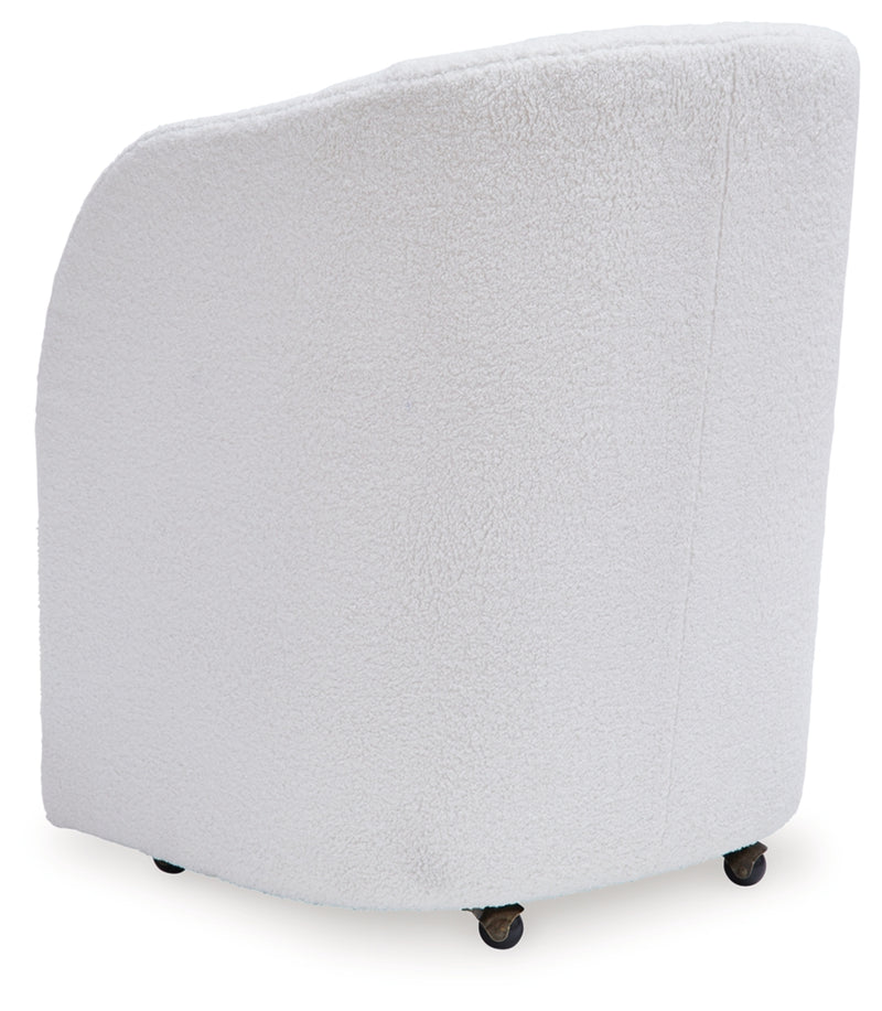 Silla tapizada de comedor Rowanbeck