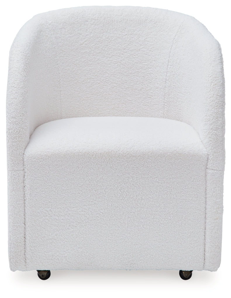 Silla tapizada de comedor Rowanbeck