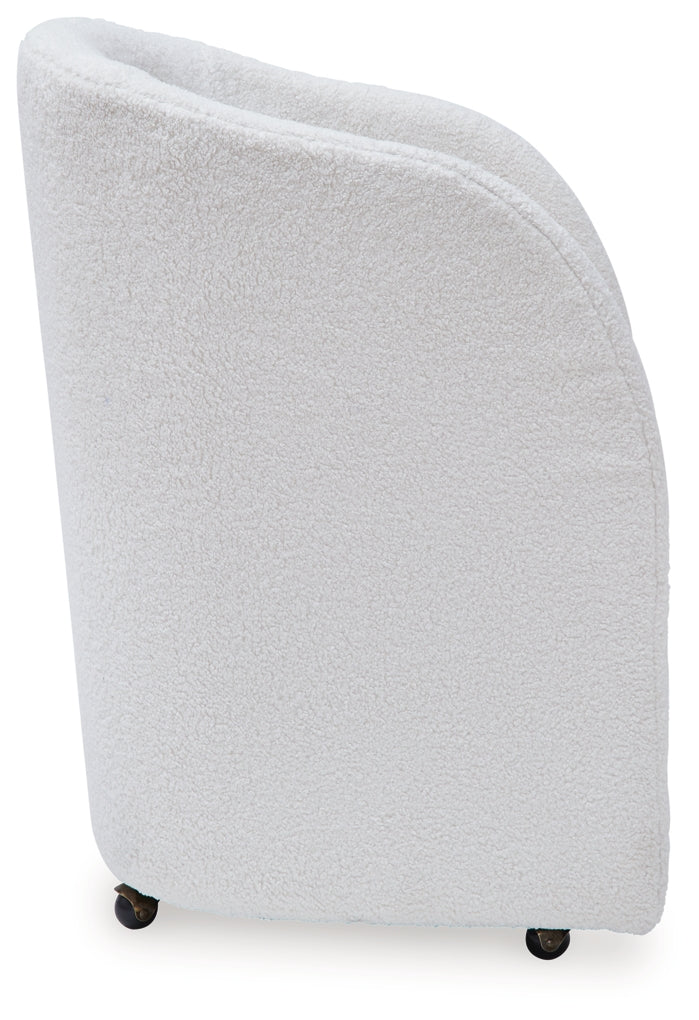 Silla tapizada de comedor Rowanbeck