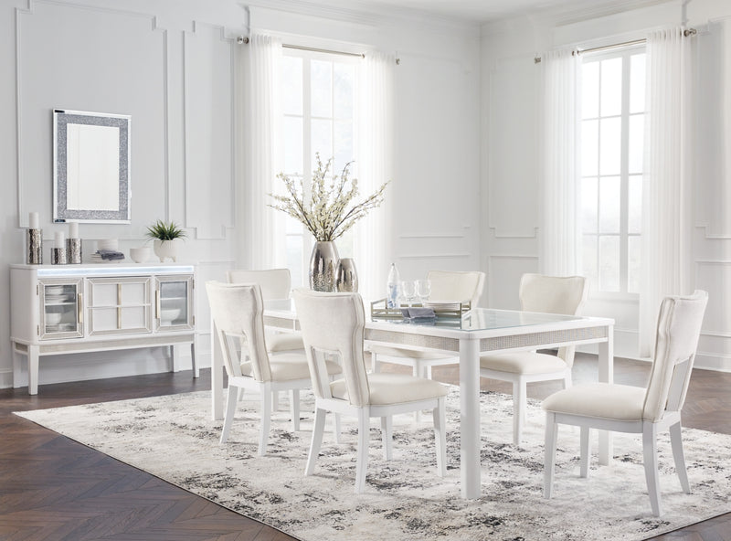 Chalanna Dining Set (Up to 10 Chairs)